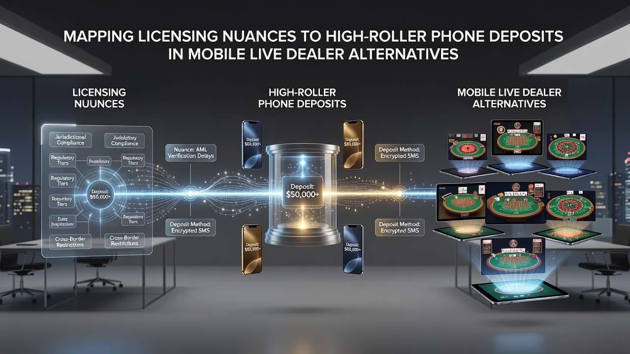 Mobile interface demonstrating phone deposit flow for high-stakes live dealer tables