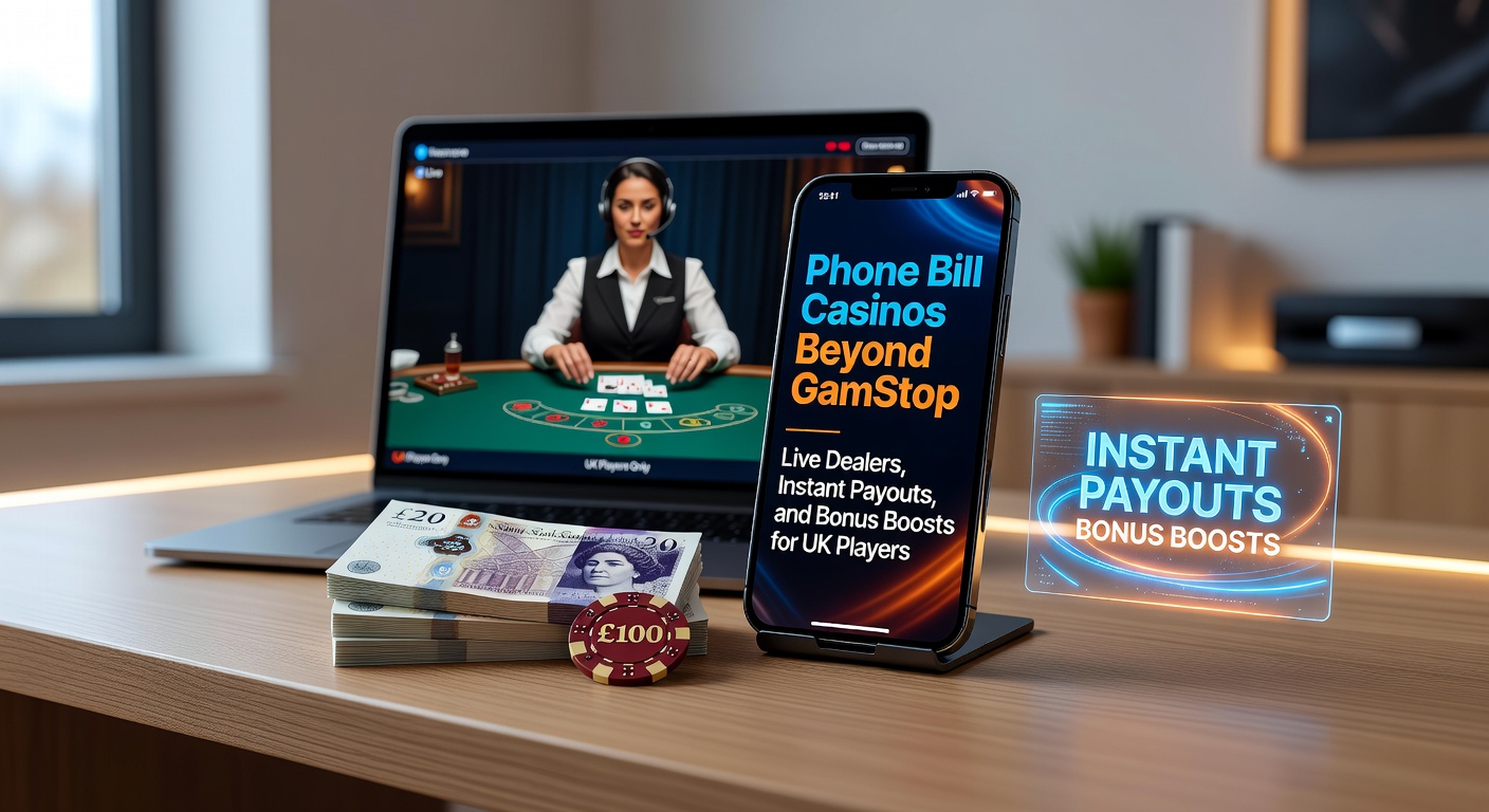 Dynamic screenshot of instant payout processing in a phone bill casino, featuring e-wallet icons and bonus notifications