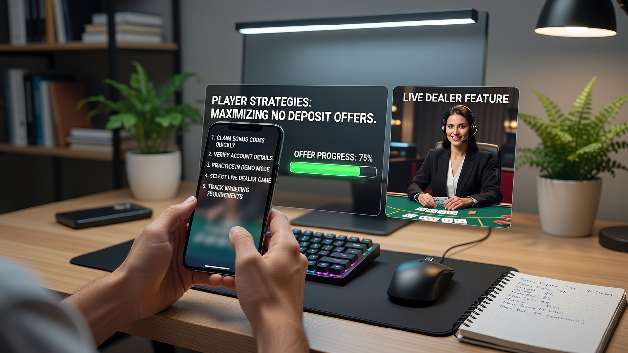 Live dealer table in action on a mobile device with bonus balance indicator visible
